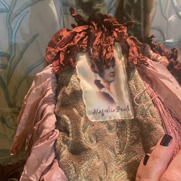 Stunning magnolia pearl mink purse - Picture 3 of 9